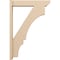 Ekena Millwork 5 1/2-in W x 26-in D x 38-in H Balboa Slat Rough Cedar Woodgrain TimberThane Outlooker, Primed Tan OUTUR055X26X38BOA24RCPR - alternate 2